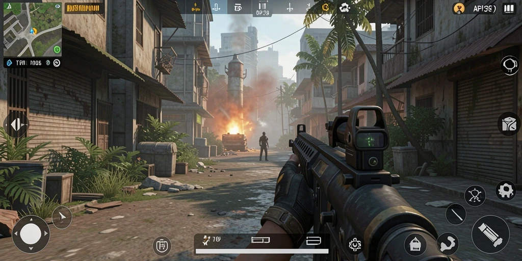Tampilan gameplay seru dari API36 yang mendebarkan.