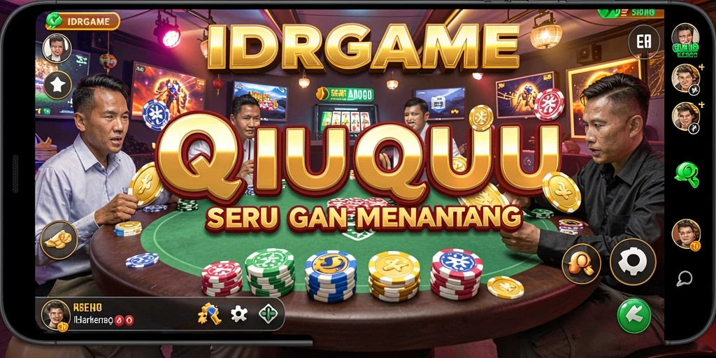 Gameplay QiuQiu yang seru dan menegangkan di IDRGAME.