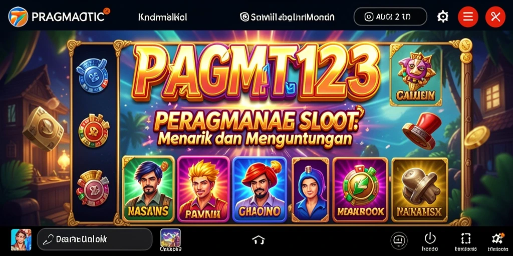 Tampilan gameplay Slot yang menarik di PRAGMATIC123.