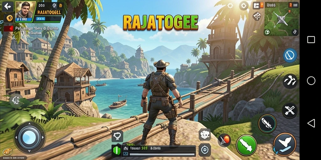 Tangkapan layar gameplay yang menunjukkan kebebasan eksplorasi di dunia terbuka.