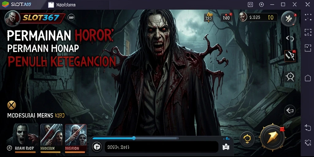 Tampilan menarik dari gameplay menakutkan SLOT367 saat pemain memutar gulungan.